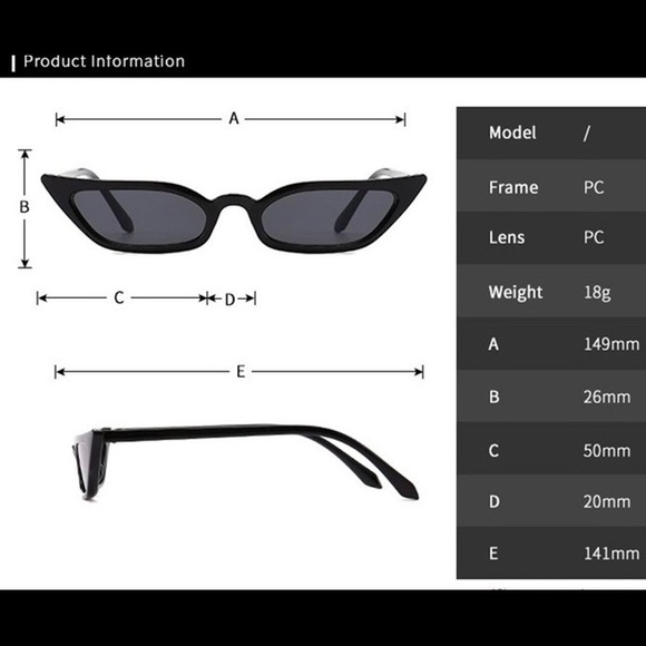 ⚡️90’s slim retro sunglasses - Picture 4 of 4